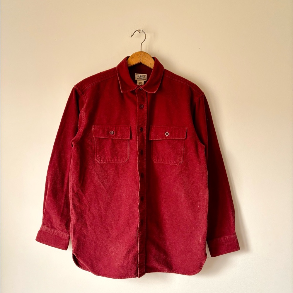 L.L. Bean Chamois Burgundy